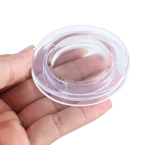 2" Patios Table Edges Replacement Clear Umbrellas Hole Plugs Set Suitable for Glass Terraces Outdoors Courtyards