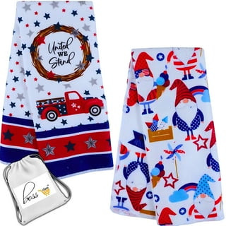 4th of july bathroom hand towels sale