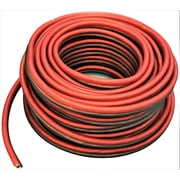 2 Patron 100 feet 14 Gauge Red Black Stranded 2 Conductor Speaker Wire Car Home Audio