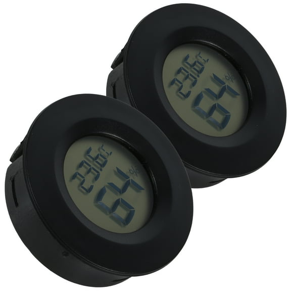 2 Pc Digital Thermometer Humidity Meter Humidity Gauge Indoor Digital Temperature Meter