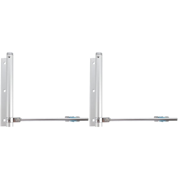 ifundom Heavy Duty Self-Closing Door Closer with Adjustable Tension, Finish, 2-Pack for Home and Office Doors