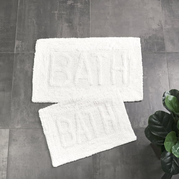 Homewear Expression Bath Mat Set, 2-Pc.