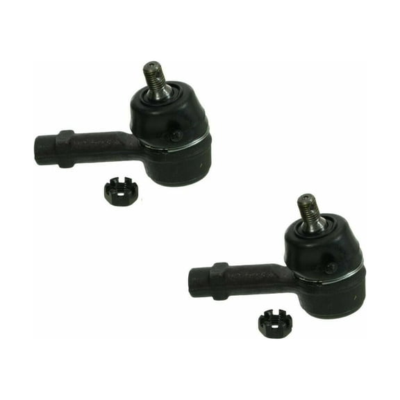 2 Pc Front Outer Tie Rod Ends Fits select: 2002-2007 MITSUBISHI LANCER ES, 1998-2000 MITSUBISHI MIRAGE DE