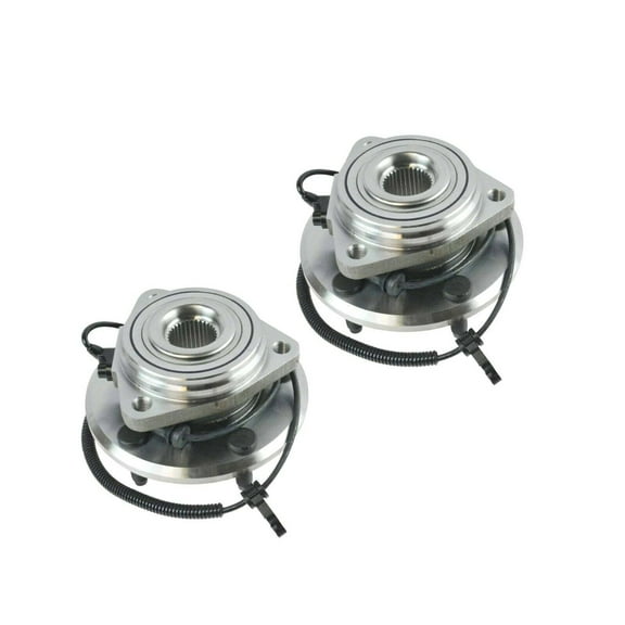 2 Pc Front Passenger & Driver Side Wheel Bearing and Hub Assembly Fits select: 2015-2018 JEEP WRANGLER UNLIMITED, 2012-2014 JEEP WRANGLER