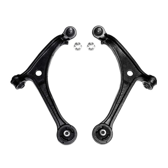2 Pc Front Suspension Kit Lower Control Arms with Ball Joints & Bushings Driver Passenger Side Fits Honda Odyssey 2005-2010 All Models