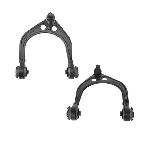 2 Pc Front Upper Control Arms with Ball Joints & Bushings Suspension Set Compatible with 2WD Fits select: 2005-2006 CHRYSLER 300C TOURING, 2010 DODGE CHARGER SXT
