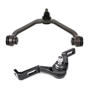 2 Pc Front Upper Control Arms with Ball Joints Left & Right Side Suspension Kit for Models with 2 Piece Passenger Side Fits select 1998-2011 FORD RANGER, 1995-2001 FORD EXPLORER