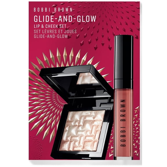 2-Pc. Glide-and-Glow Lip Gloss + Highlighter Set