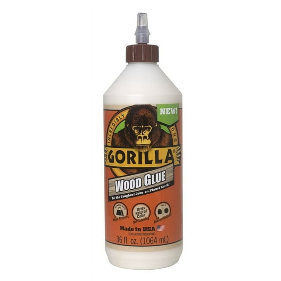 2 Pc, Gorilla Tan Wood Glue 36 Oz