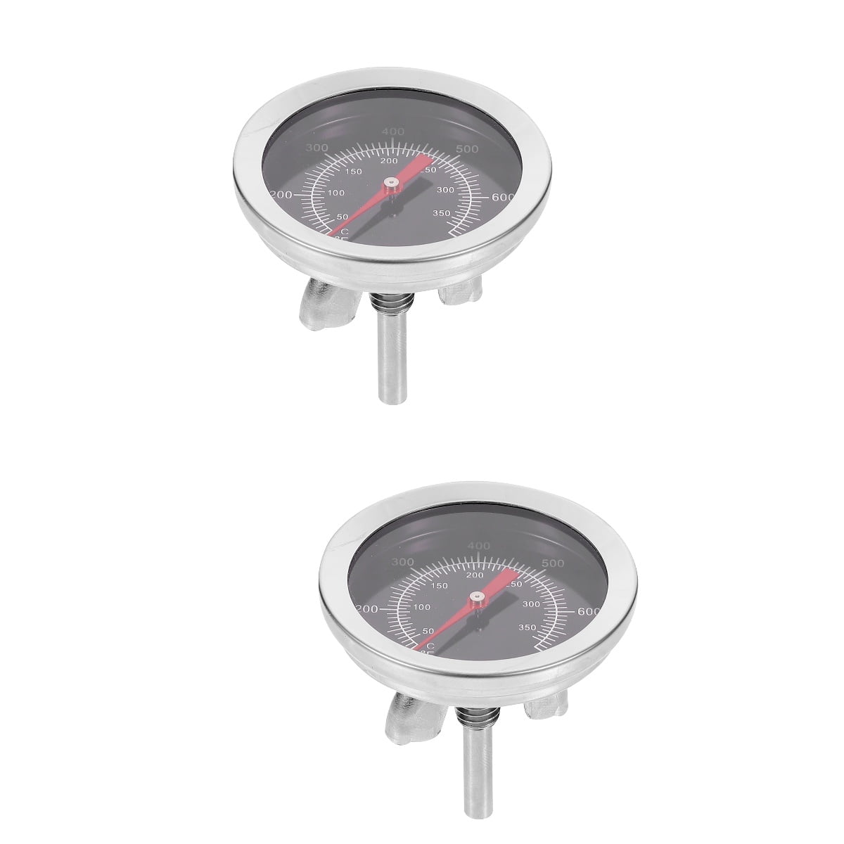 2 Pc Grill Thermometer Stainless BBQ Oven Fridge Multifunction Cooking