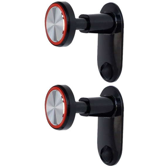 2 Pc Headphone Stand Headset Hanger Earphone Holder Scalable Plastic