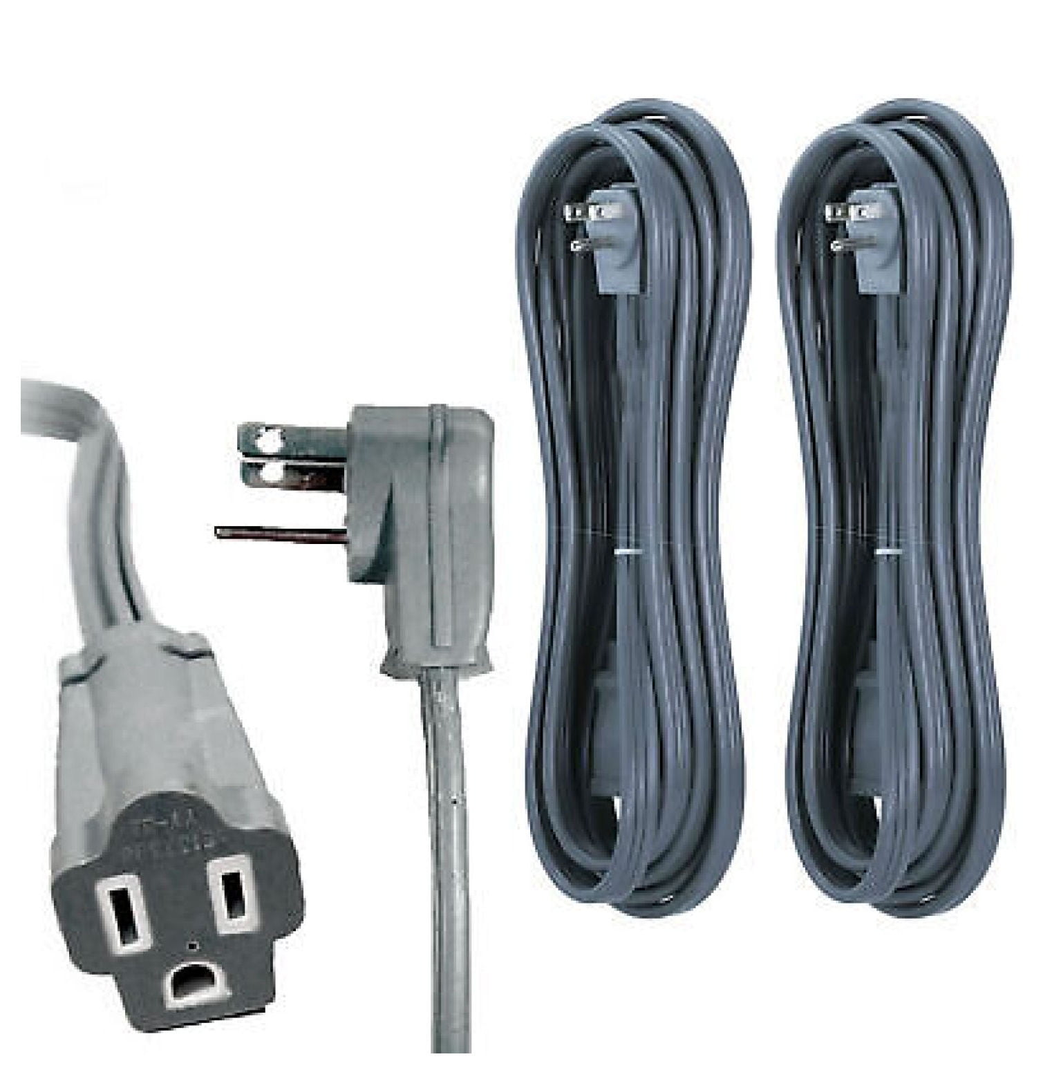 2 Pc Heavy Duty Appliance Extension Cord 20FT Cable Air Conditioner 2 Pc Heavy Duty Appliance Extension Cord 20FT Cable Air Conditioner