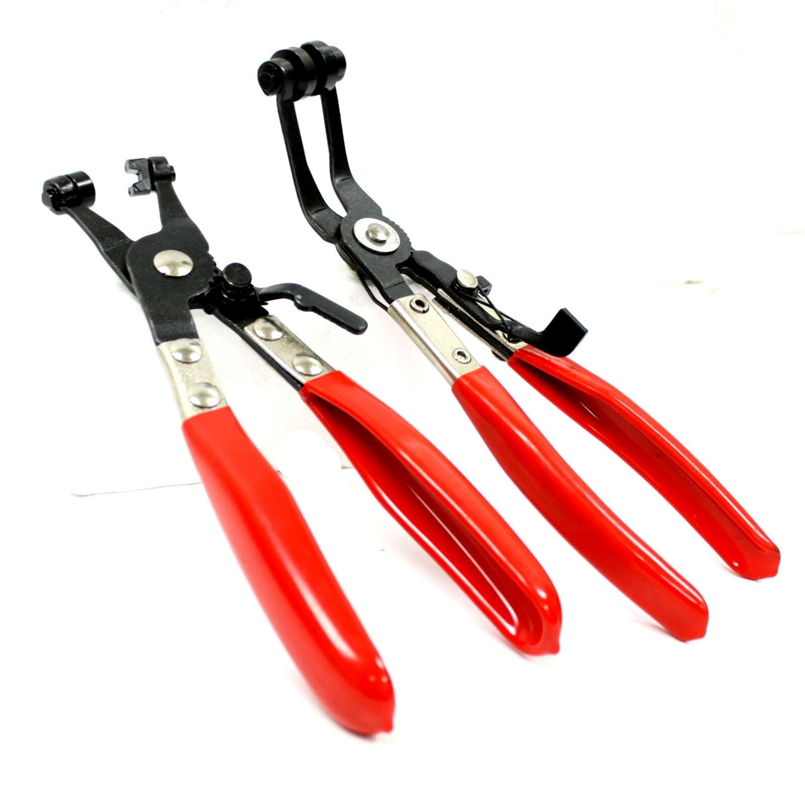 Hose Clamp Plier Repair Tool With Swivel Flat Band For Removal And Installation Of Ring-Type Or Flat-band Hose Clamps In Automotive Coolant Radiator - Foto 11