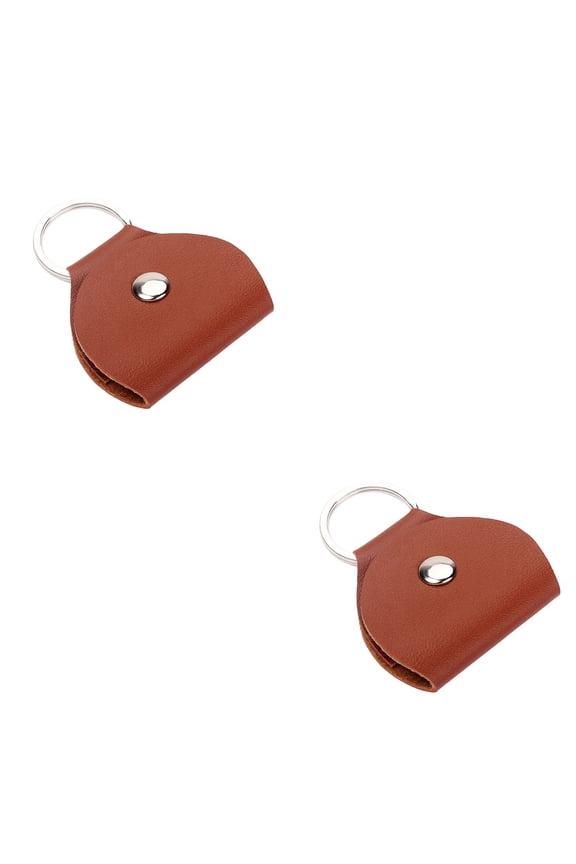 2 Pc Key Fob Guitar Pick Case Guitar Uetas Guitar Picks Ukelele Picks Guitar Plectrum Cases Keychain Guitar Pick Bag