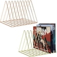 thumbnail image 1 of 2 Pc Magazine Holders Vinyl Record Holder 9 Slots File Folder for Desk Bookshelf, 1 of 1