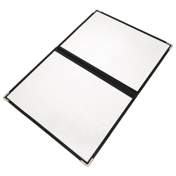 MERRYHAPY Transparent PVC Menu Cover for Restaurant, Easy to Read and Store