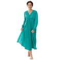 thumbnail image 1 of 2-Pc. Robe and Nightgown Set by Cozee Corner, 1 of 3