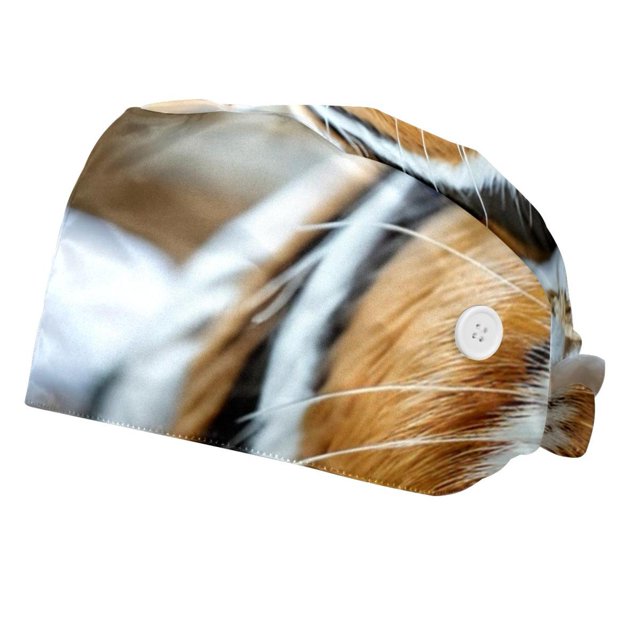 2Pc Scrub Bouffant Caps,Workout Hat with Sweatband Headgear for Women