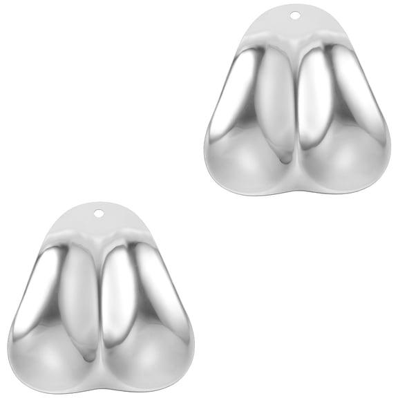 2 Pc Stainless Steel Spoon Rest Soup Holder Storage Stand Slotted Scoop Ladle Cutlery Rack Dining Table