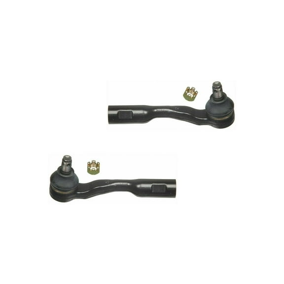 2 Pc Steering Kit Front Outer Tie Rod Ends Compatible with 4WD & RWD Fits select: 2000 TOYOTA TUNDRA SR5, 2001-2002 TOYOTA TUNDRA ACCESS CAB SR5