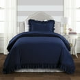 thumbnail image 1 of 2-Pc Twin XL Comforter Set in Navy, 1 of 11
