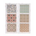 thumbnail image 1 of Benzara 76173 Customary Styled Fancy Wood Wall Panel 2 Assorted, 1 of 2