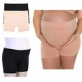 thumbnail image 1 of 2 Pc Womens Seamless Maternity Shapewear High Waist Motherhood Underwear L/XL, 1 of 2