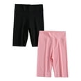 thumbnail image 1 of 2 Pcak 2-12T Toddler Girls 5" Volleyball Shorts Stretch Youth Athletic Gymnastics Shorts Kid Yoga Dance Shorts, 1 of 5