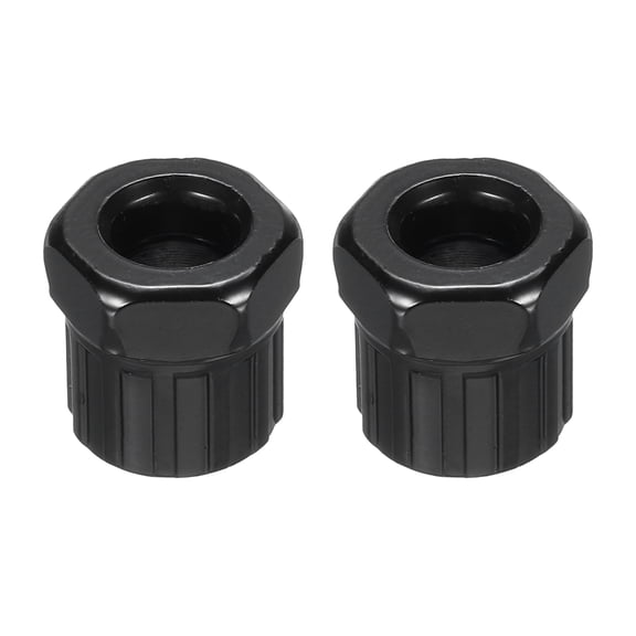 2 Pcs 0.1 x 0.1 Inches Bicycle Cassette Removal Tool Road Black