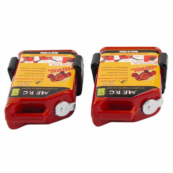 2 Pcs 1/10 Scale Rc Crawler Accessory Mini Tank For D90 Axial Wraith Scx10