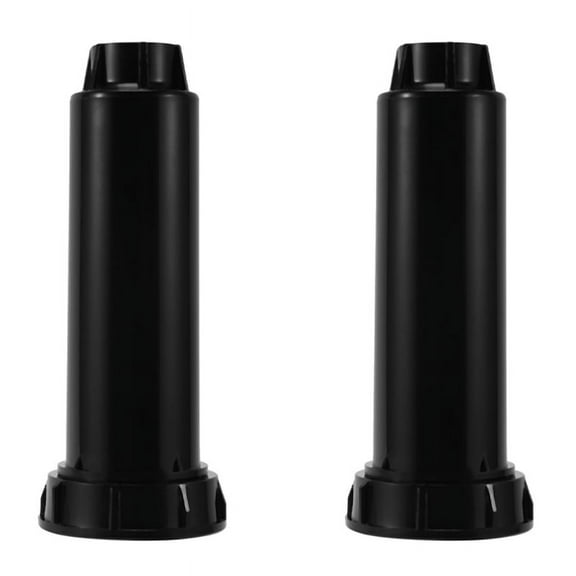 2 Pcs 1/2 Inch Adjustable Plastic Pop Up Sprinklers 25- Lawn Irrigation Watering Garden Sprinklers