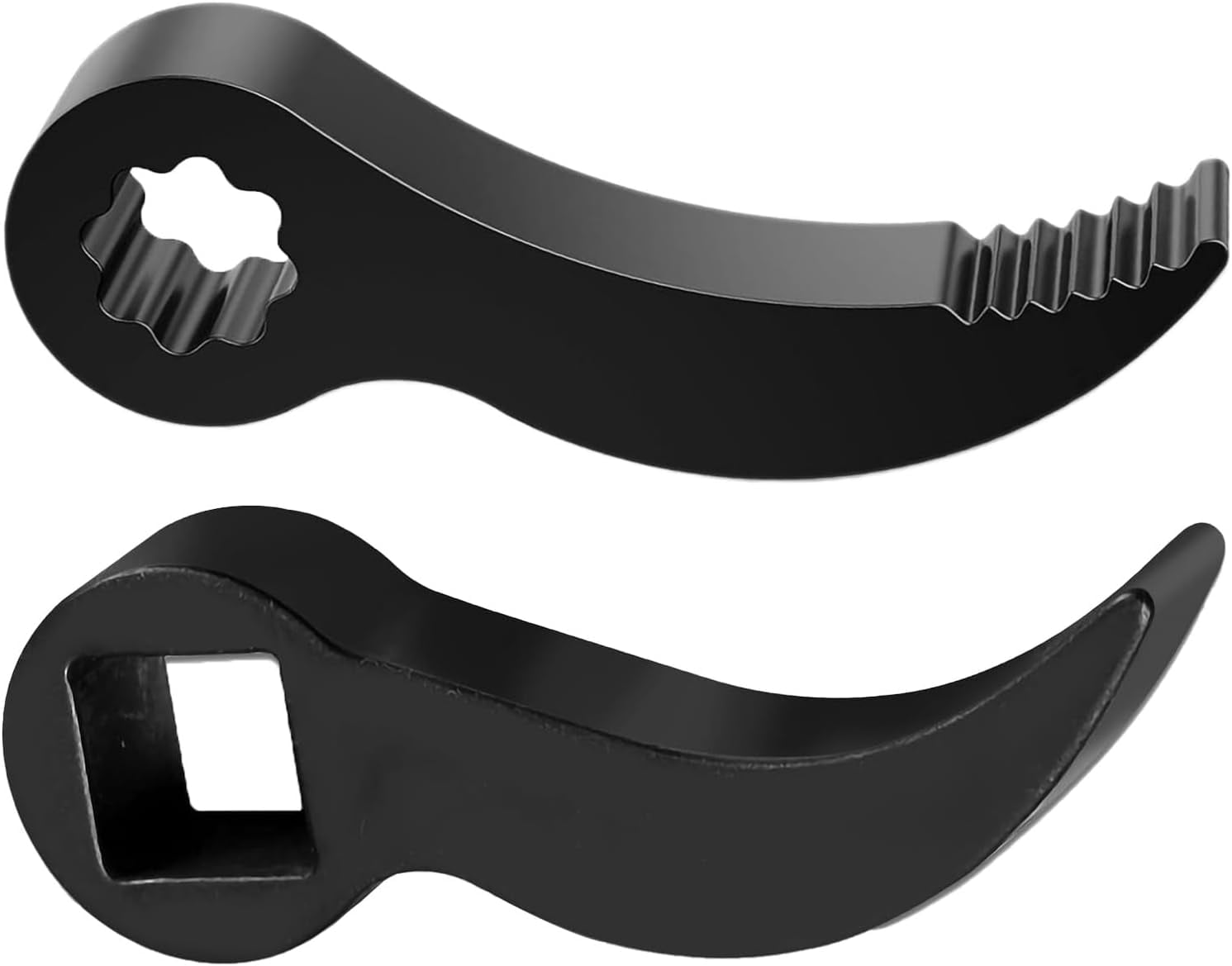 Toolbox Wrench Set 2-Piece 1/2 Inch L-Shape Pry Bar Wrench Set – Serrated & Pry Adapters, Electrophoretic Black Steel, Compact For Tight Spaces, Toolbox Tire Rack Ratchet Use Toolbox Wrench Set 2-Piece 1/2 Inch L-Shape Pry Bar Wrench Set – Serrated & Pry Adapters, Electrophoretic Black Steel, Compact For Tight Spaces, Toolbox Tire Rack Ratchet Use