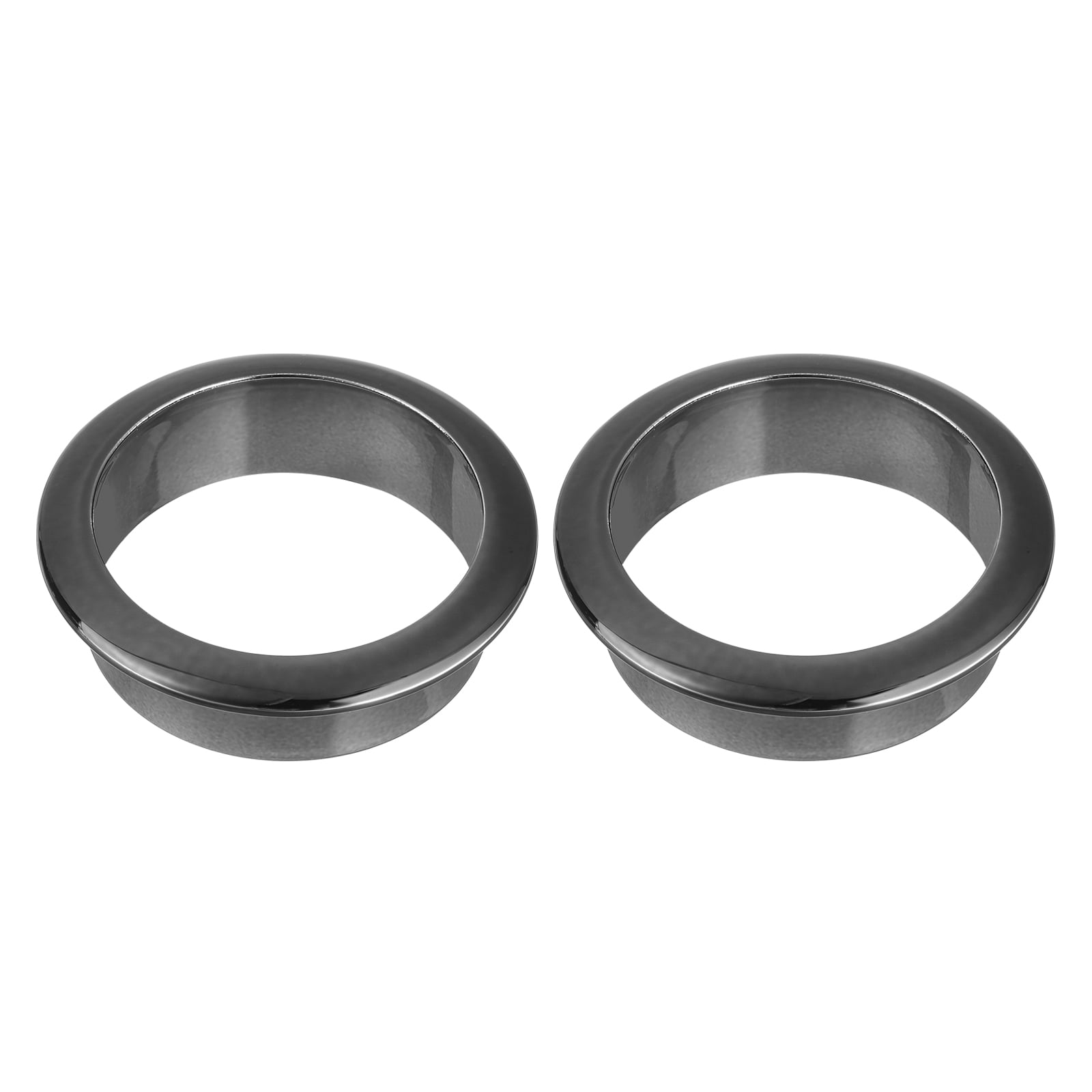 HJ Garden 2pcs 1-3/8 Inch Desk Wire Cord Cable Grommets Hole Cover For Office PC