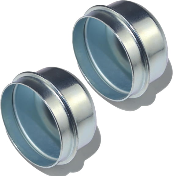 2 Pcs 1.98'' Replaces Trailer Grease Cover Dust Cap, Bearing Buddy Caps Apply to Steel Dust Caps for 2,000lbs-3,500lbs(2.0K-3.5k) 5 Lug/4 Lug Axle Hubs, DC-200