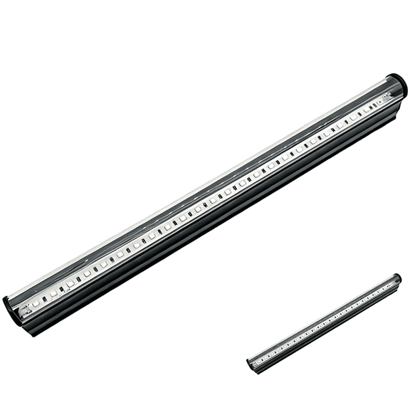 2 Pcs 1 Ft Black Lights, T5 Fixture USB Powered Purple LED Bar, Blacklight Illumination for Parties, Stage, Resin Curing, Fish Tank, with Clips and Screws