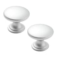 thumbnail image 1 of 2 Pcs 1 inch Kitchen Cabinet Knobs Drawer Knobs Dresser Knobs Aluminum Alloy Knobs Drawer Pulls Door Knobs Dresser Drawer Handles Knobs for Dresser Drawers, 1 of 8