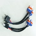 thumbnail image 1 of 2 Pcs 100W Car Truck H4 to 9005 Headlight Bulb Conversion Sockets Wiring Harness, 1 of 5