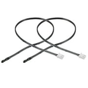 2 Pcs 10K NTC Thermistor Probe 15.7 Temperature Sensor for Air Conditioner