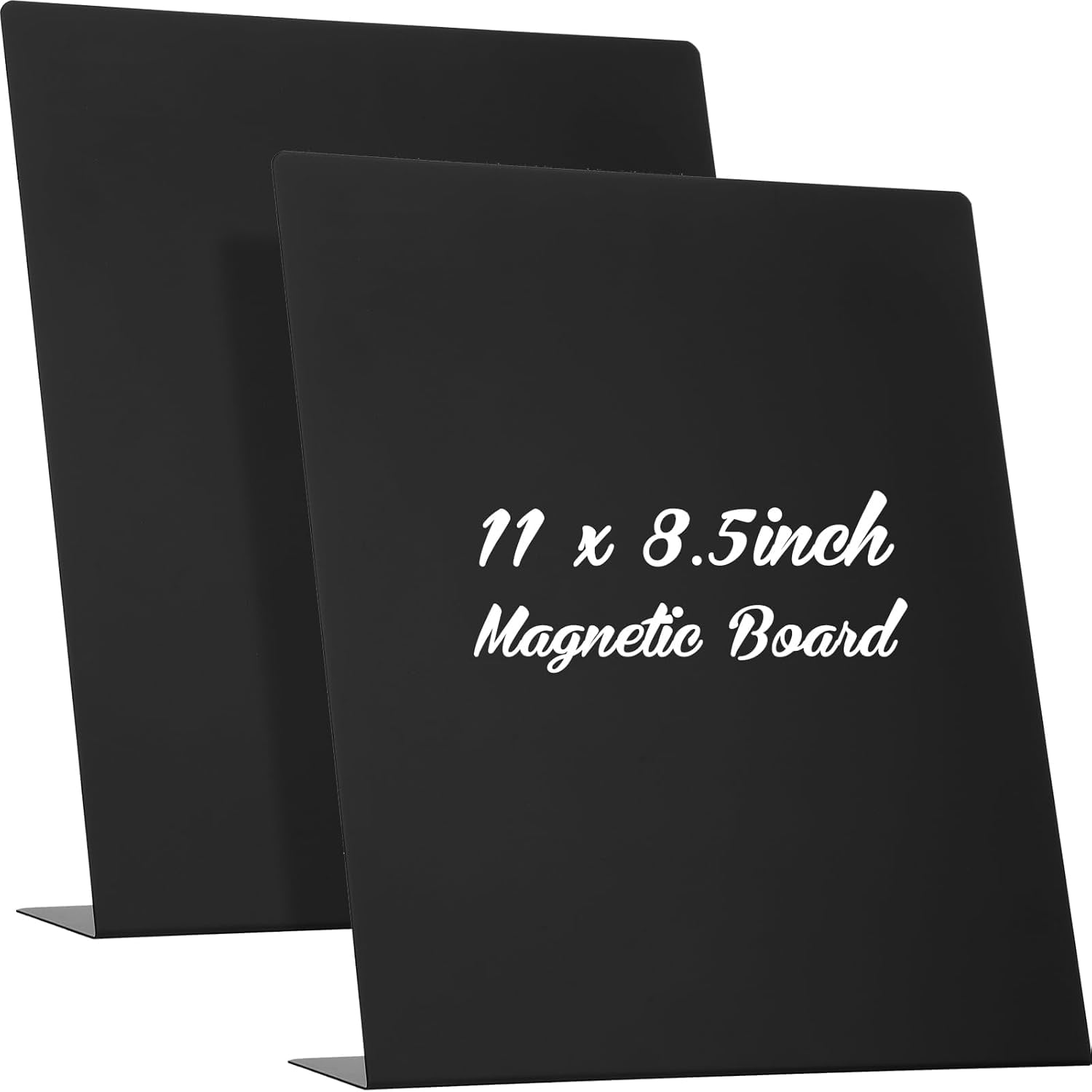 2 Pcs 11 x 8.7 Inch Bulletin Board with Easel Stand