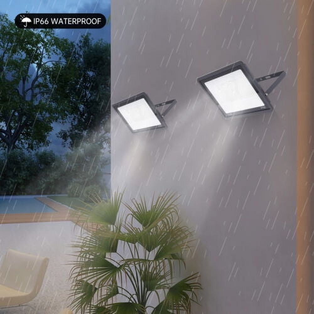 2 Pcs 150W LED Flood Lights Outdoor Up/Down Light Spotlight Garden ...