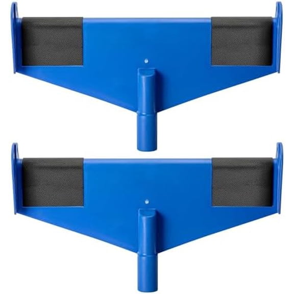 2 Pcs 17 Inch Gutter Ladder Safety Rest-Non-Slip Gutter Guard Ladder Stabilizer-Ladder Safety Helper for Gutters and Roof Safety Protection