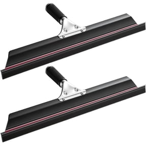 2 Pcs 18 Inch Magic Squeegee Trowels Knockdown Texture Trowel Set, Rubber Wall Texturing Tool for Smoothing, Creating Smooth Surfaces on Walls, Ceilings and More