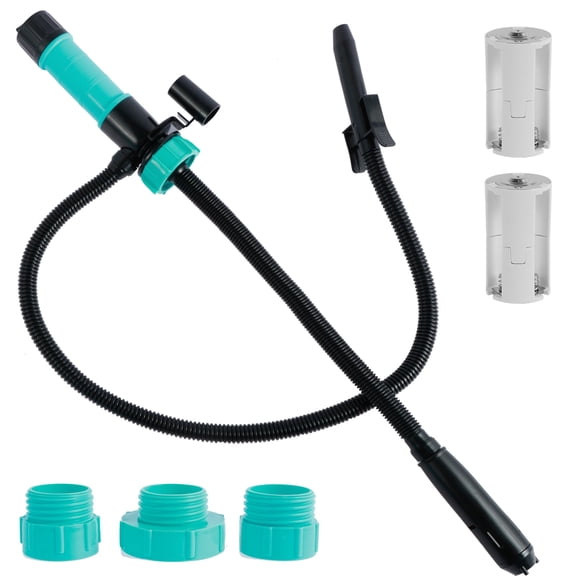 2 Pcs 2.4 GPM Plastic Liquid Transfer Pump Professional Leak Proof Extraction2pcs)