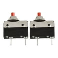thumbnail image 1 of 2 Pcs 2.5/3/4/5A 91 Series Manual Reset Thermal Switch DC Circuit Breaker Over Current Overload Protector Accessory In Stock, 1 of 6
