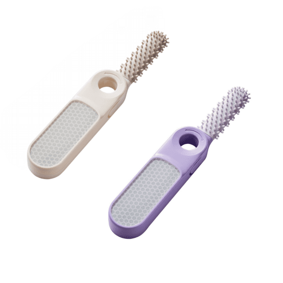 2 Pcs 2 In 1 Foot grinding device With Foldable Design For Home Use Foot Care Tool