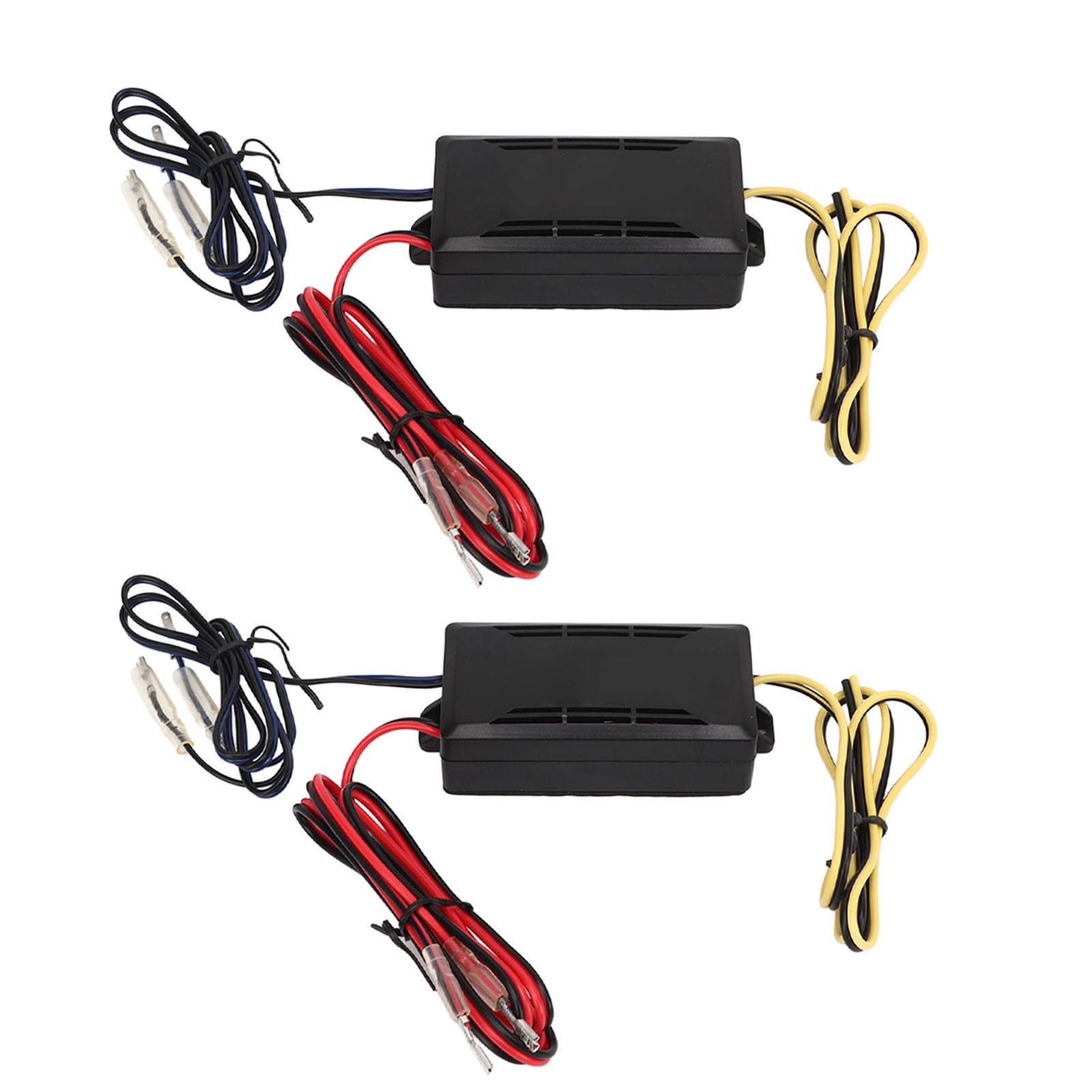 2 Pcs 2 Way Speaker Crossover Car Audio Passive Frequency Divider 12V