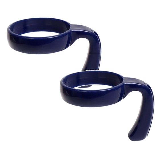 2 Pcs 20oz Tumbler Handles, Anti Slip Travel Mug Grip Cup Holder for Stainless Steel Tumblers, Suitable for Almost Brand