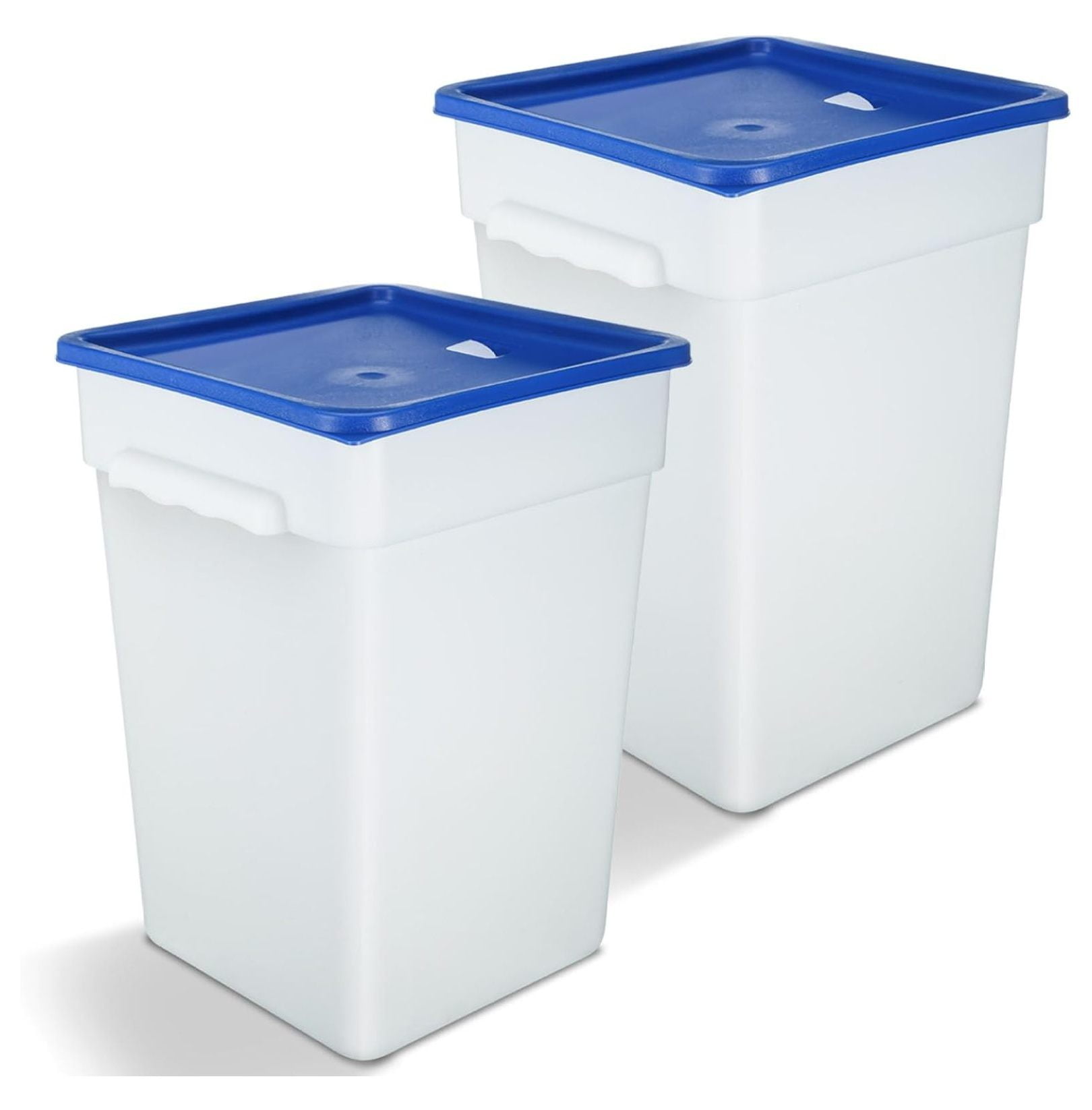 2 Pcs 22 Qt with Lid Large Food Storage Containers with Lids Airtight