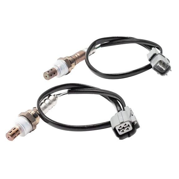 2 Pcs 234-4125 234-9005 Upstream Downstream Oxygen O2 Sensor for 2002 2003 2004 -V 2.4L,2 * Oxygen Sensor,black