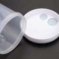 thumbnail image 1 of 2 Pcs 2L Tall Clear Spaghetti Pasta Storage Container with Adjustable Lid,Multi-Purpose Plastic Kitchen Food Storage Jar, 1 of 7